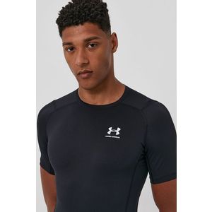 Tréningové tričko Under Armour 1361518-410, čierna farba, jednofarebné vyobraziť