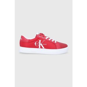 Topánky Calvin Klein Jeans červená farba vyobraziť