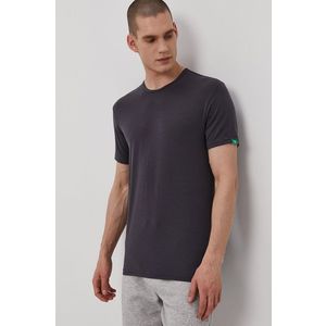 Tričko Calvin Klein Underwear CK One pánske, šedá farba, jednofarebné vyobraziť