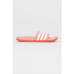 Šľapky adidas FY7848 dámske, ružová farba vyobraziť