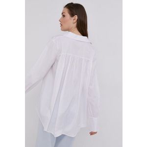 Košeľa Answear Lab dámska, biela farba, regular, s klasickým golierom vyobraziť