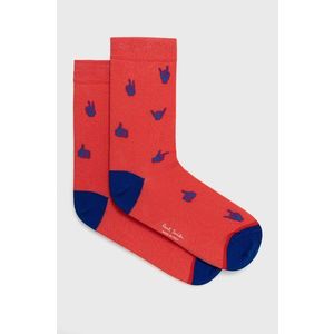 Ponožky PS Paul Smith dámske, ružová farba vyobraziť