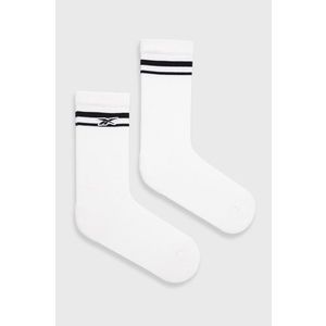 Ponožky Reebok Classic H18866 biela farba vyobraziť