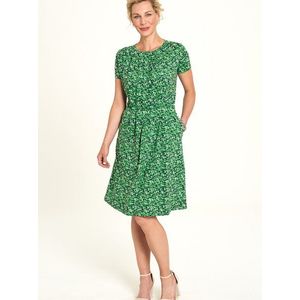 Zelené vzorované šaty Tranquillo vyobraziť