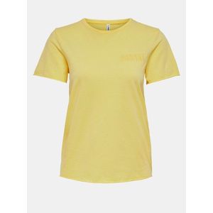 Topy a tričká pre ženy ONLY - žltá vyobraziť
