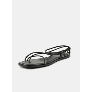 Čierne dámske kožené sandále ALDO Oita vyobraziť