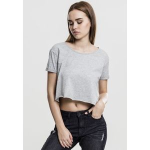 Dámske tričko Urban Classics Ladies Short Tee šedé Veľkosť: XL, Pohlavie: dámske vyobraziť