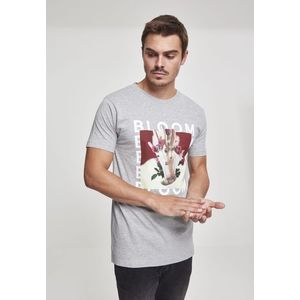 MERCHCODE Pánske tričko MGK Bloom Tee Farba: heather grey, Veľkosť: S vyobraziť