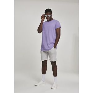 Pánske tričko URBAN CLASSICS Shaped Long Tee lavender Veľkosť: M, Pohlavie: pánske vyobraziť