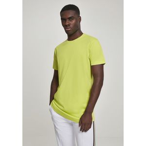 Pánske tričko URBAN CLASSICS Shaped Long Tee frozen yellow Veľkosť: M, Pohlavie: pánske vyobraziť