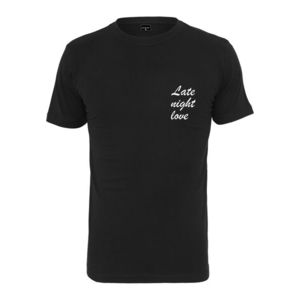 Pánske tričko MR.TEE Late Night Love Tee Farba: black, Veľkosť: XS, Pohlavie: pánske vyobraziť