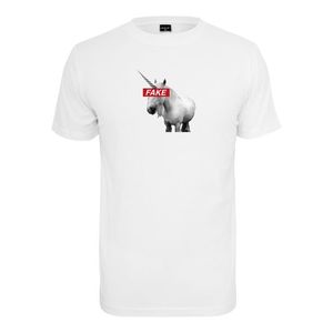 Dámske tričko MR.TEE Ladies Fake Unicorn Tee Farba: white, Veľkosť: S vyobraziť