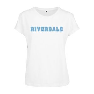 Dámske tričko MERCHCODE Ladies Riverdale Logo Tee Farba: white, Veľkosť: L vyobraziť
