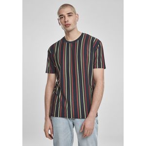 Pánske tričko URBAN CLASSICS Printed Oversized Retro Stripe Veľkosť: XL, Pohlavie: pánske vyobraziť