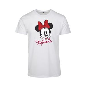 Dámske tričko MERCHCODE Ladies Minnie Mouse Tee Farba: white, Veľkosť: XS vyobraziť