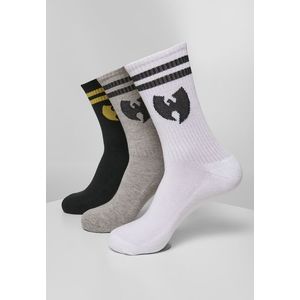 WU-WEAR Ponožky Wu Wear Socks 3-Pack Farba: wht/gry/blk, Veľkosť: 43-46 vyobraziť