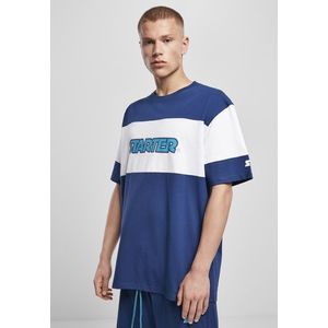 Pánske tričko Starter Block Jersey Farba: space blue/white, Veľkosť: L vyobraziť