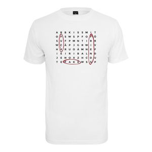 Pánske tričko MR.TEE Crossword Tee Farba: white, Veľkosť: L vyobraziť
