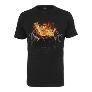 Pánske tričko MR.TEE Pray On Fire Farba: black, Veľkosť: L vyobraziť