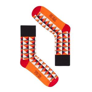 Unisex oranžové ponožky Spox Sox Dragon skin vyobraziť