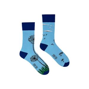 Modré ponožky Spox Sox Dandelion vyobraziť