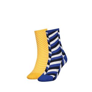 Modro-žlté ponožky Herringbone - dvojbalenie vyobraziť
