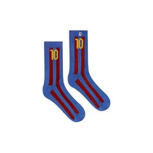 Modré ponožky Football Barcelona vyobraziť