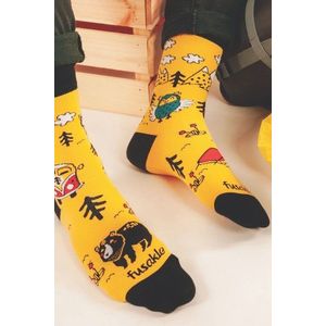 Žlté ponožky Kemping vyobraziť