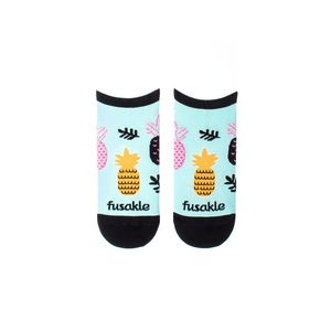 Svetlomodré vzorované členkové ponožky Ananista vyobraziť