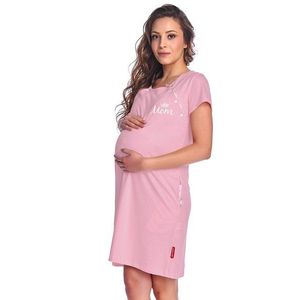 Svetloružová tehotenská nočná košeľa TCB9992 vyobraziť