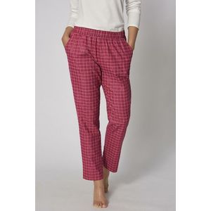 Fuchsiové pyžamové nohavice Mix&Match Tapered Trouser Flannel vyobraziť