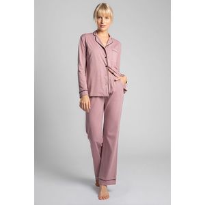 Ružové pyžamové nohavice LA020 vyobraziť