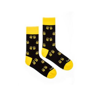 Žlto-čierne ponožky Na zdravie vyobraziť