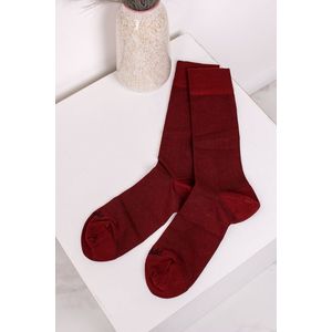 Bordové ponožky Fešák Bordó vyobraziť