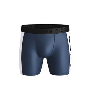 Modro-biele boxerky Panel Borg Per Performance Shorts vyobraziť