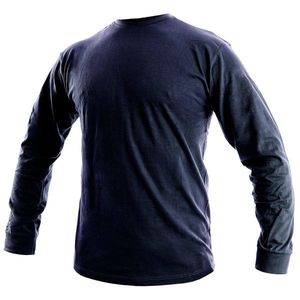 Canis Pánske tričko s dlhým rukávom PETR - Tmavě modrá | XL vyobraziť