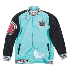 Mitchell & Ness jacket Vancouver Grizzlies Authentic Warm Up Jacket teal - M vyobraziť