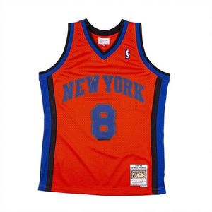 Mitchell & Ness New York Knicks #8 Latrell Sprewell orange Reload 2.0 Swingman Jersey - M vyobraziť