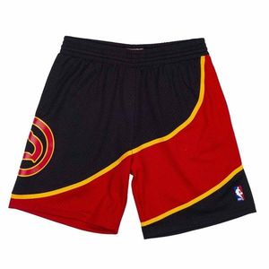 Mitchell & Ness shorts Atlanta Hawks Swingman Shorts black - M vyobraziť