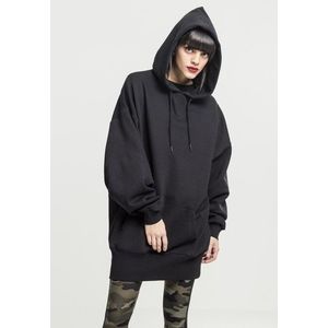 Urban Classics Ladies Long Oversize Hoody black - XL vyobraziť