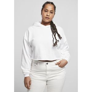 Urban Classics Ladies Oversized Cropped Hoody white - XXL vyobraziť