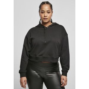 Urban Classics Ladies Short Terry Hoody black - XS vyobraziť