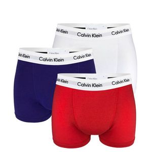 CALVIN KLEIN - 3PACK Cotton stretch classic tricolor boxerky-XL (101-106 cm) vyobraziť