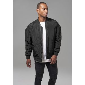 Urban Classics Oversized Bomber Jacket black - S vyobraziť