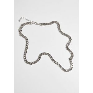 Urban Classics Long Basic Chain Necklace silver - One Size vyobraziť