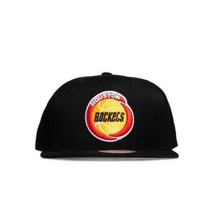 Mitchell & Ness cap snapback Houston Rockets black Wool Solid Snapback - Uni vyobraziť