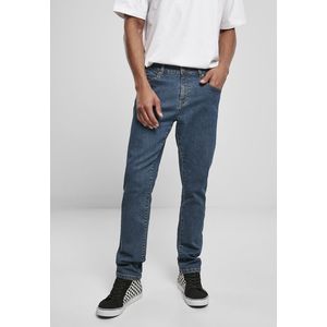 Urban Classics Slim Fit Jeans mid indigo washed - 30/32 vyobraziť