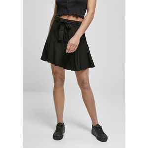 Urban Classics Ladies Viscose Mini Skirt black - 3XL vyobraziť