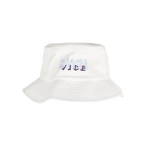 Urban Classics Merchcode Miami Vice Logo Bucket Hat white - One Size vyobraziť