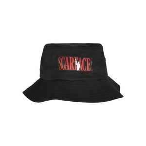 Urban Classics Merchcode Scarface Logo Bucket Hat black - One Size vyobraziť